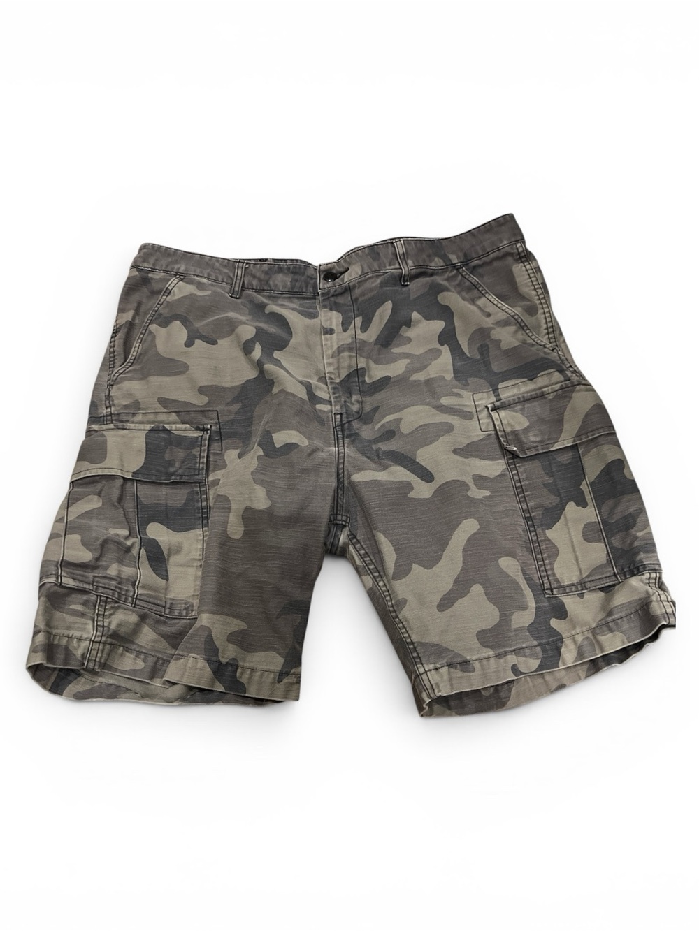 Levi's Men's Camo Cargo Shorts - Olive Green 38